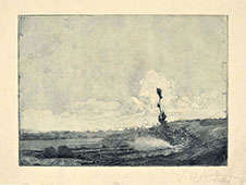  PAESAGGIO CON CITTA'